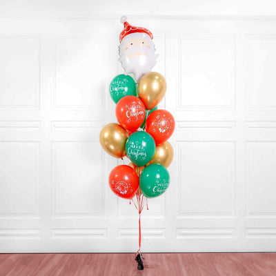 Classic Santa Balloon Bouquet