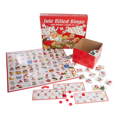 Julius Christmas picture Bingo