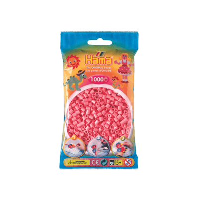 Hama Midi Beads in bag - Pink 06