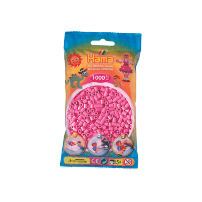 Hama Midi Beads in bag - Pastel Pink 48