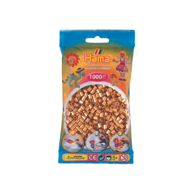 Hama Midi Beads in bag - Gold 61