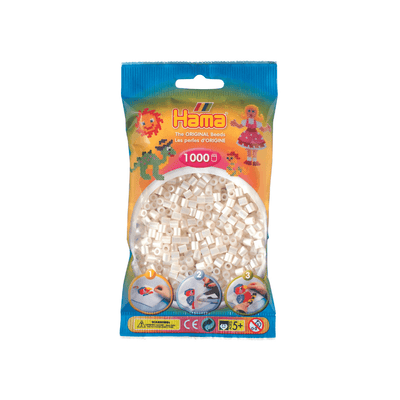 Hama Midi Beads in bag - Pearl 64