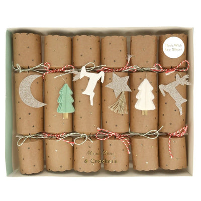 Felt & Glitter Icon Crackers Set of 6