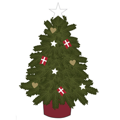 Elf Christmas tree for the Elf Door