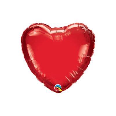 18" Red Heart Foil Balloon
