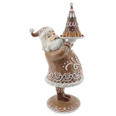 Gingerbread Santa with Dessert 43cm