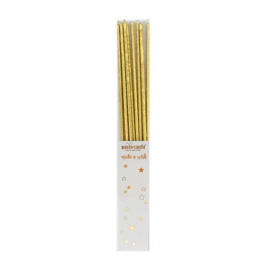 Gold Sparkler Candle Set of 10