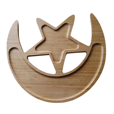Star & Moon Bamboo Platter