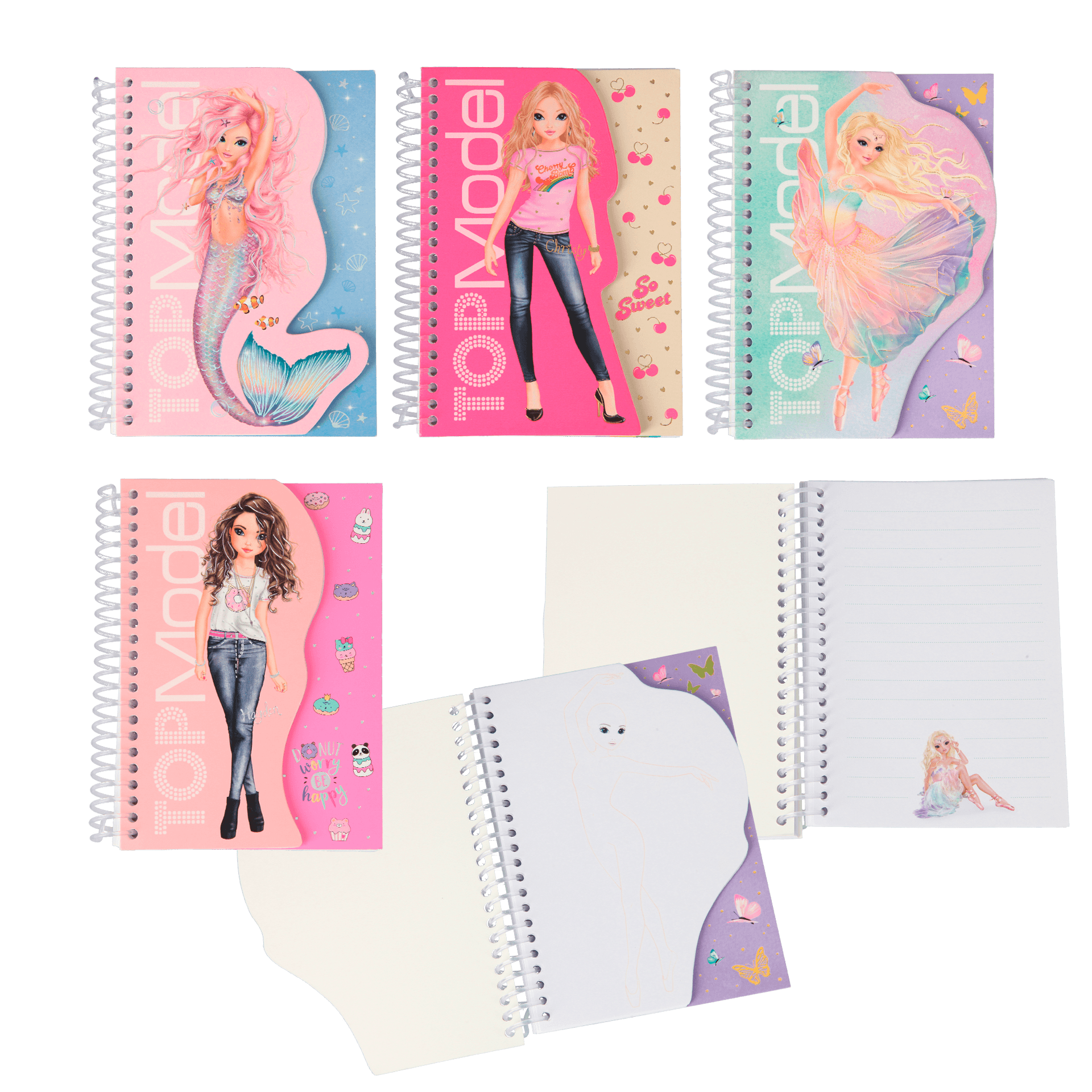 Top Model Spiral Book – Boxfetti.ae