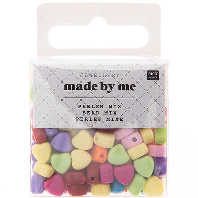 Heart Beads - Multicolor Mix
