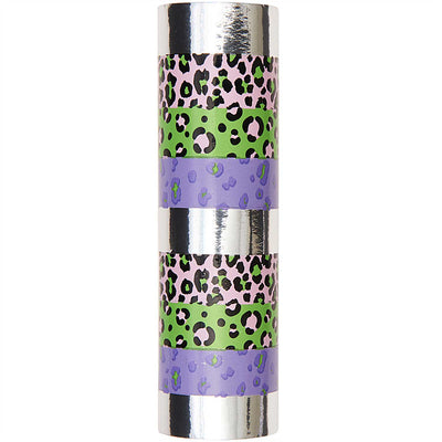 Streamers Leopard Print/Silver Mix