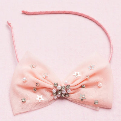 Boutique Starry Gem Bow Headband