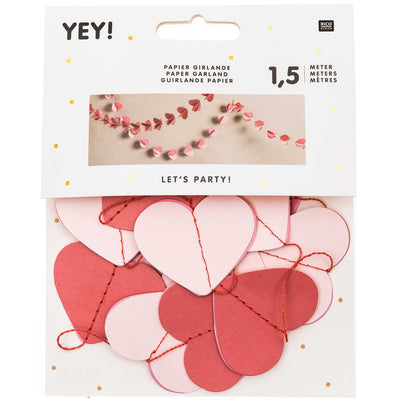 Heart Paper Garland