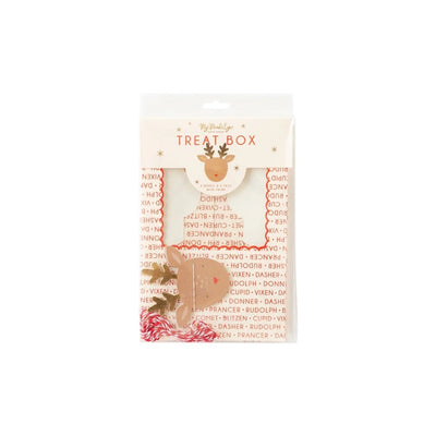 Dear Rudolph Reindeer Cookie Box Set of 6