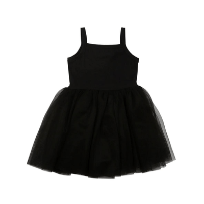 Bob & Blossom Dress in Black