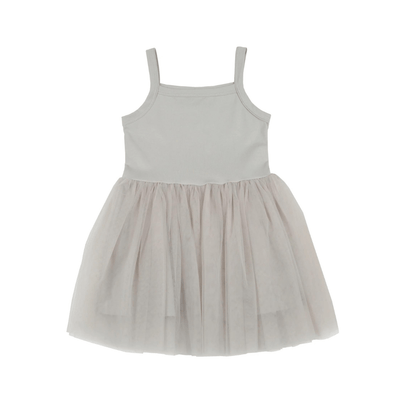 Bob & Blossom Dress in Silver Grey