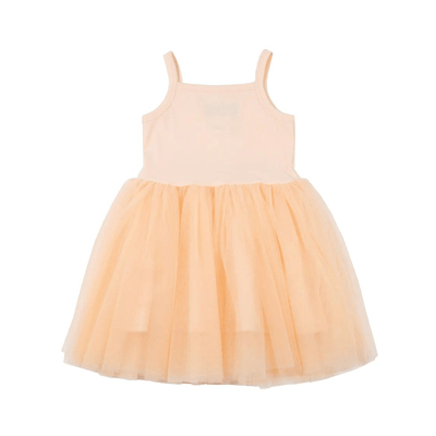 Bob & Blossom Dress in Soft Apricot