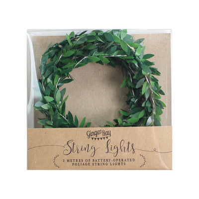 String Lights Foliage