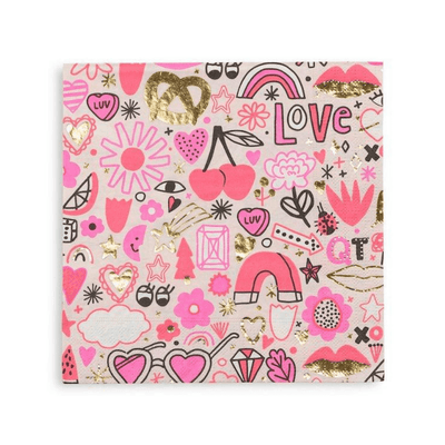 Love Notes Paper Napkins