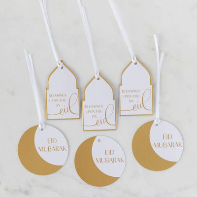 Eid Blessing Gift Tags Set of 6