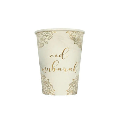 Eid Mubarak Cups Set of 10