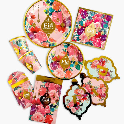 Eid Tableware Set Pink