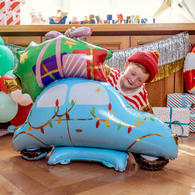 Christmas Car Standing Foil Balloon