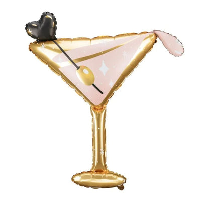 Cocktails Glass Foil Balloon