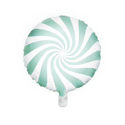 Mint Foil Balloon Candy