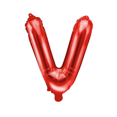 Letter "V" Foil Balloon