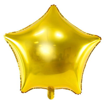 27.5" Star Foil Balloon Metallic Gold