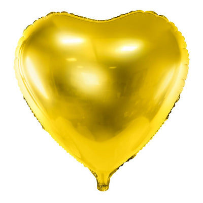 Foil Balloon Heart Gold 45 cm.