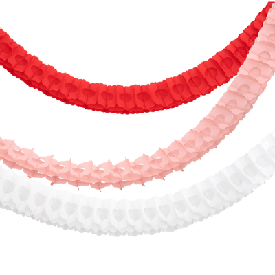 Festive Honeycomb Garlands Set of 3