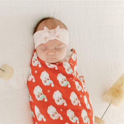 Santa Swaddle/Toddler Blanket