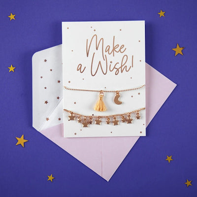Make a Wish! Card with Two Bracelets