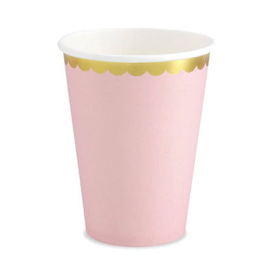 Light Pink Cups Set of 6