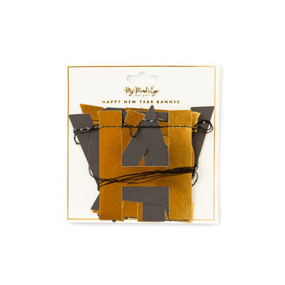 Happy New Year Word Banner