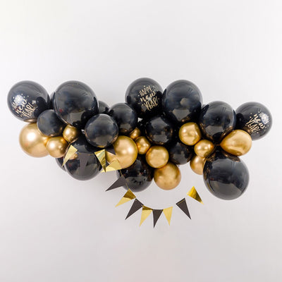 Inflated New Year Ready to Go Balloon Garland