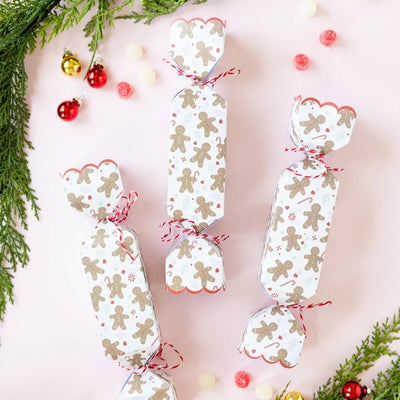 Gingerbread Man Treat Boxes Set of 12