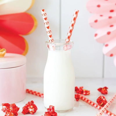 XOXO Reusable Straws Set of 12