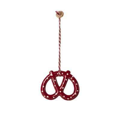 Metal Ornament - Pretzel