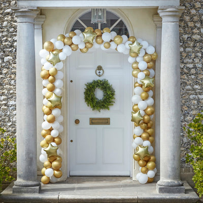 Balloon Door Arch Kit Gold