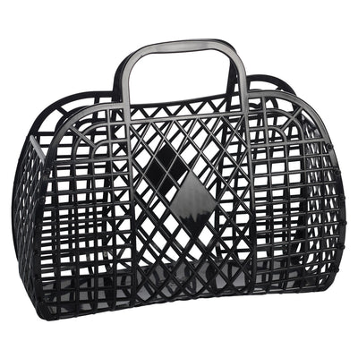 Retro Basket (Large) Black