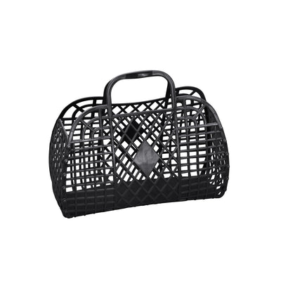 Retro Basket (Small) Black