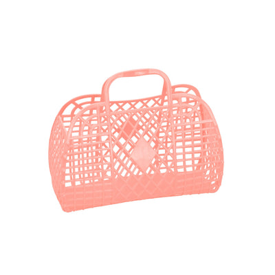 Retro basket - Small Peach