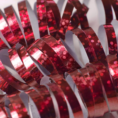 Holographic Streamers Red