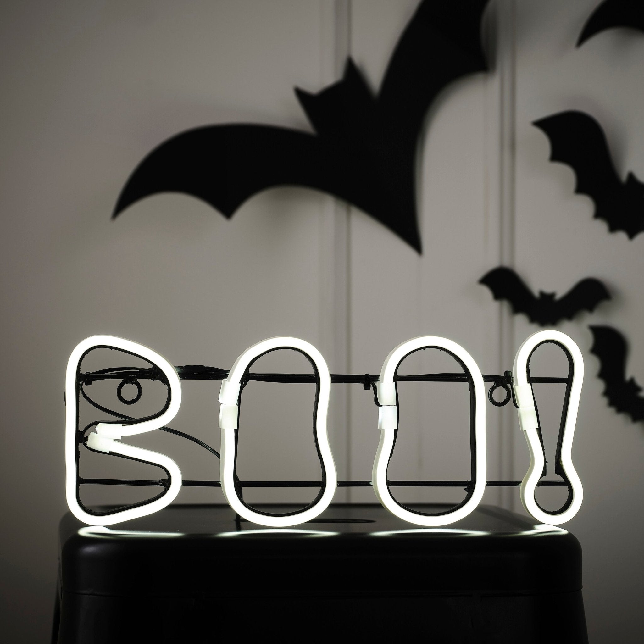 Neon Boo Led Sign BOO! Neon Sign – Boxfetti.ae