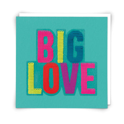 Sequin Love Card