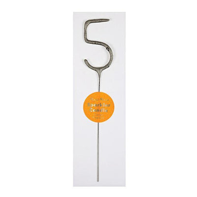 Sparkler Candle 5 Silver