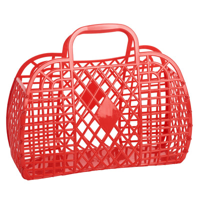 Retro Basket (Large) Red